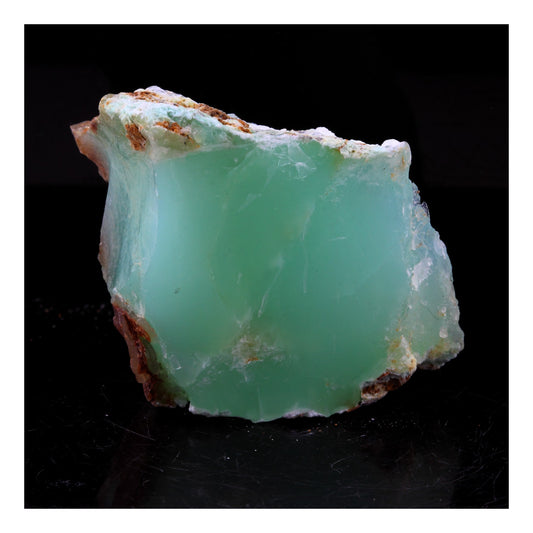 Chrysoprase en provenance de Lipecki Dol, Nikustak, Lipkovo, Macédoine du Nord