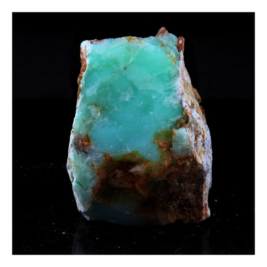 Chrysoprase en provenance de Lipecki Dol, Nikustak, Lipkovo, Macédoine du Nord