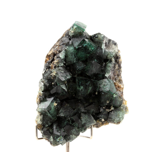 Fluorite en provenance de The Hidden Forest Pocket, Diana Maria Mine, Frosterley Weardale, Co. Durham, Royaume-Uni