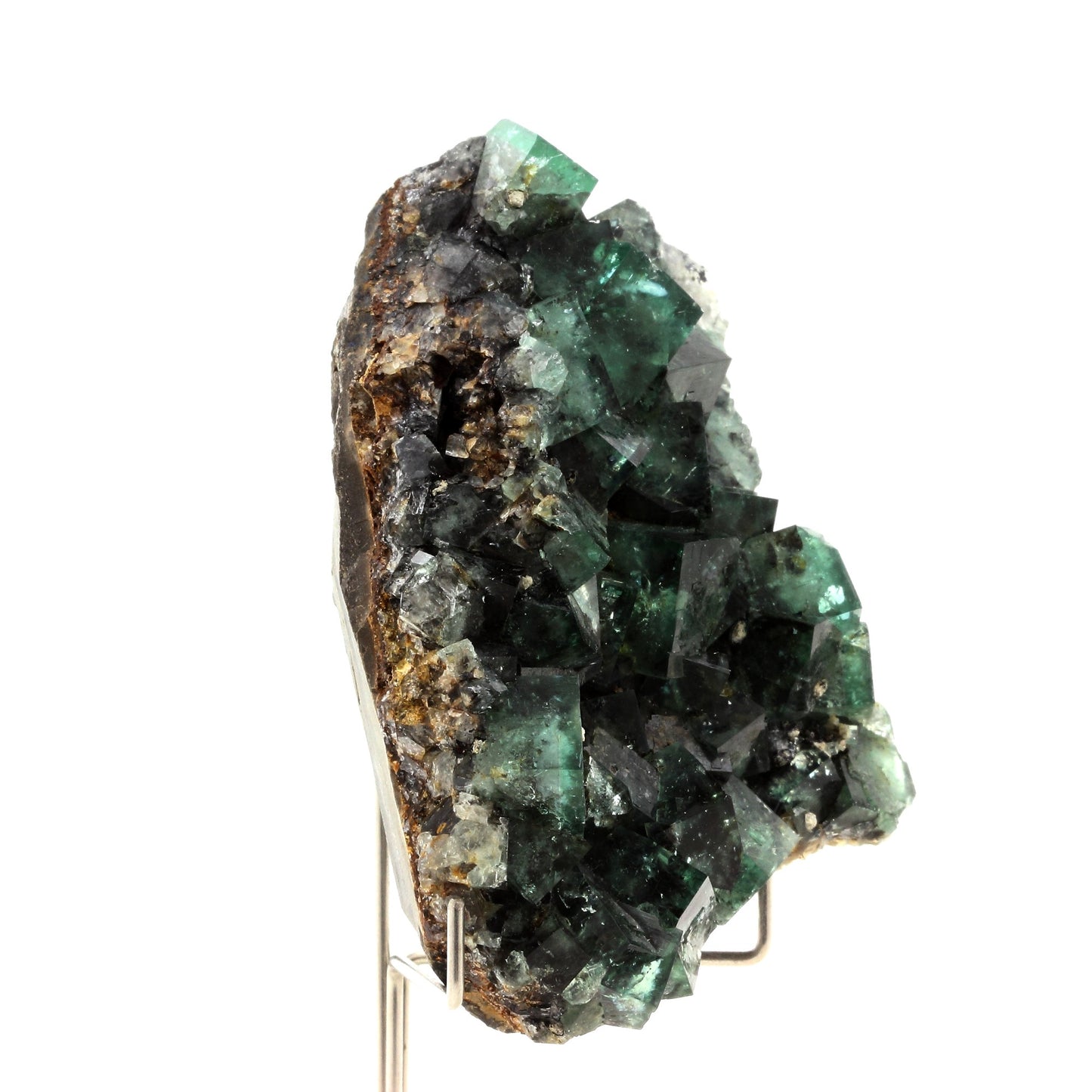 Fluorite en provenance de The Hidden Forest Pocket, Diana Maria Mine, Frosterley Weardale, Co. Durham, Royaume-Uni