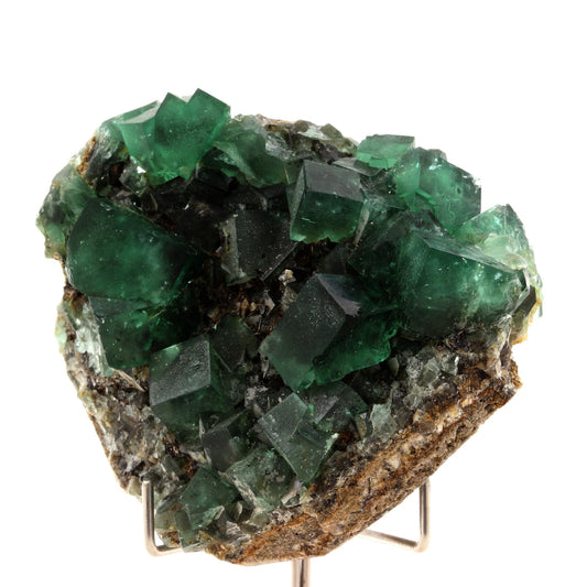 Fluorite en provenance de The Hidden Forest Pocket, Diana Maria Mine, Frosterley Weardale, Co. Durham, Royaume-Uni