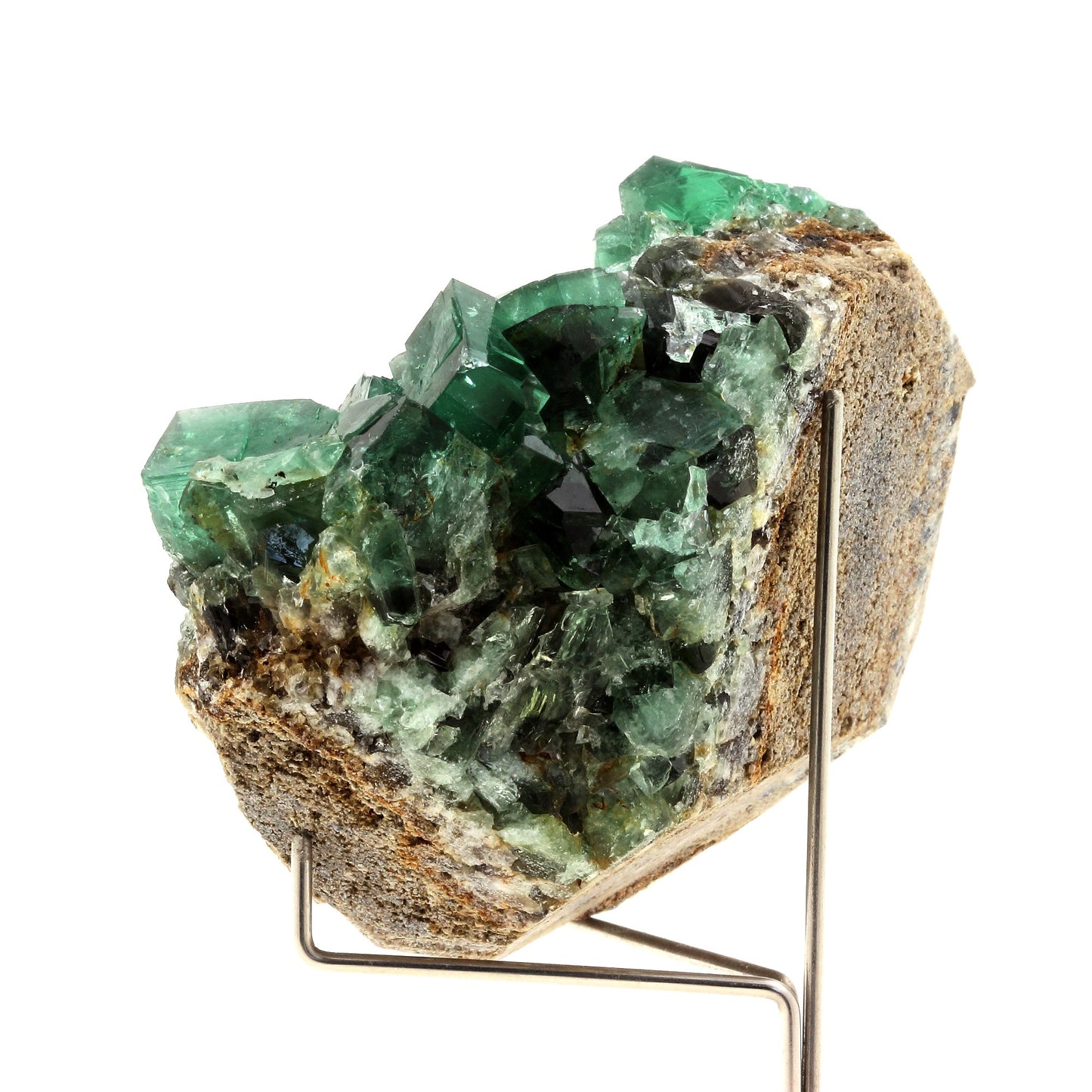 Fluorite en provenance de The Hidden Forest Pocket, Diana Maria Mine, Frosterley Weardale, Co. Durham, Royaume-Uni