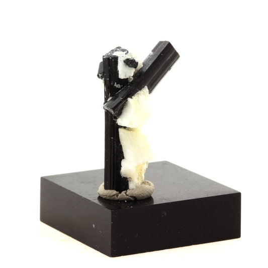 Tourmaline Schorl + Feldspath en provenance de Shigar Valley, Skardu District, Baltistan, Gilgit-Baltistan (Northern Areas), Pakistan