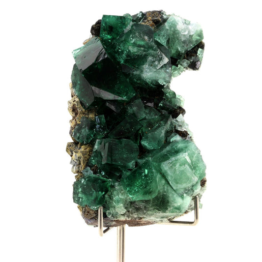 Fluorite en provenance de The Hidden Forest Pocket, Diana Maria Mine, Frosterley Weardale, Co. Durham, Royaume-Uni