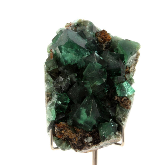 Fluorite en provenance de The Hidden Forest Pocket, Diana Maria Mine, Frosterley Weardale, Co. Durham, Royaume-Uni
