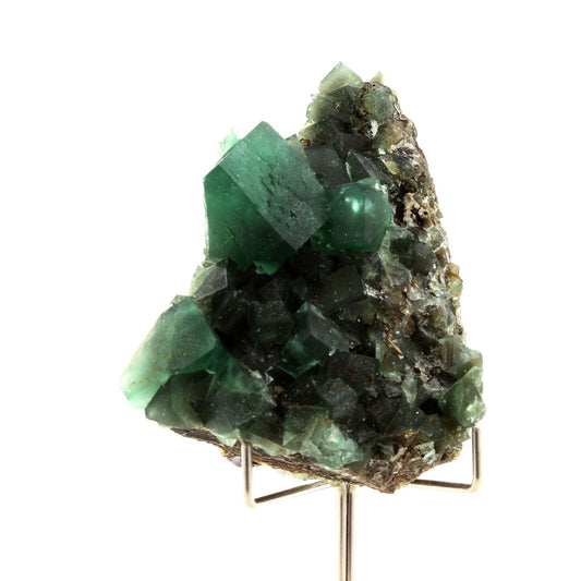 Fluorite en provenance de The Hidden Forest Pocket, Diana Maria Mine, Frosterley Weardale, Co. Durham, Royaume-Uni
