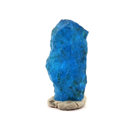 Apatite bleu neon en provenance de Norcross-Madagascar Apatite Mine, Isoanala, Betroka, Anosy, Madagascar
