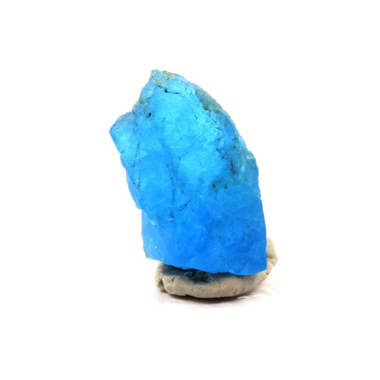 Apatite bleu neon en provenance de Norcross-Madagascar Apatite Mine, Isoanala, Betroka, Anosy, Madagascar