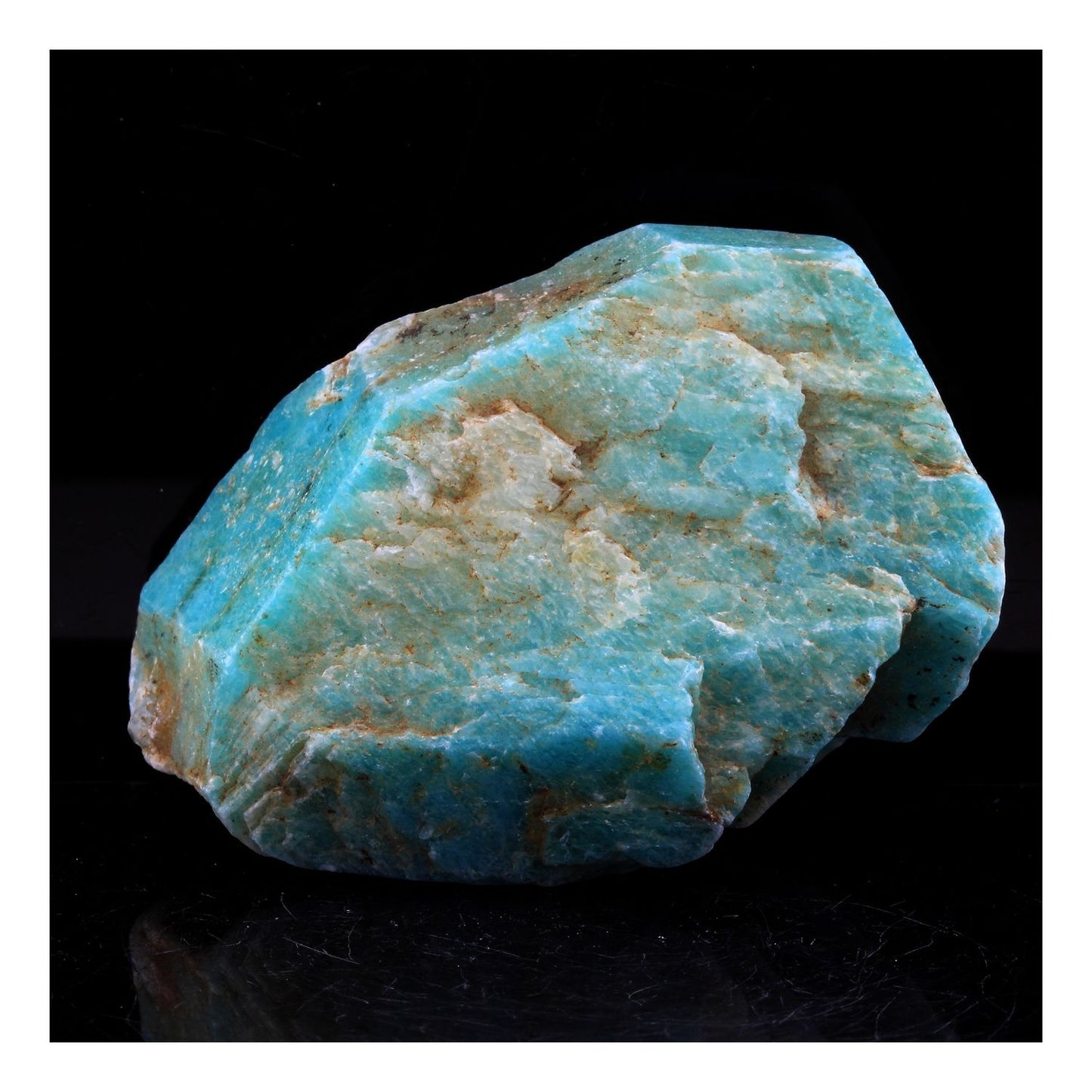 Amazonite. 284.0 carats. Konso, Southern Nations Nationalities and Peoples' Region, Ethiopie
