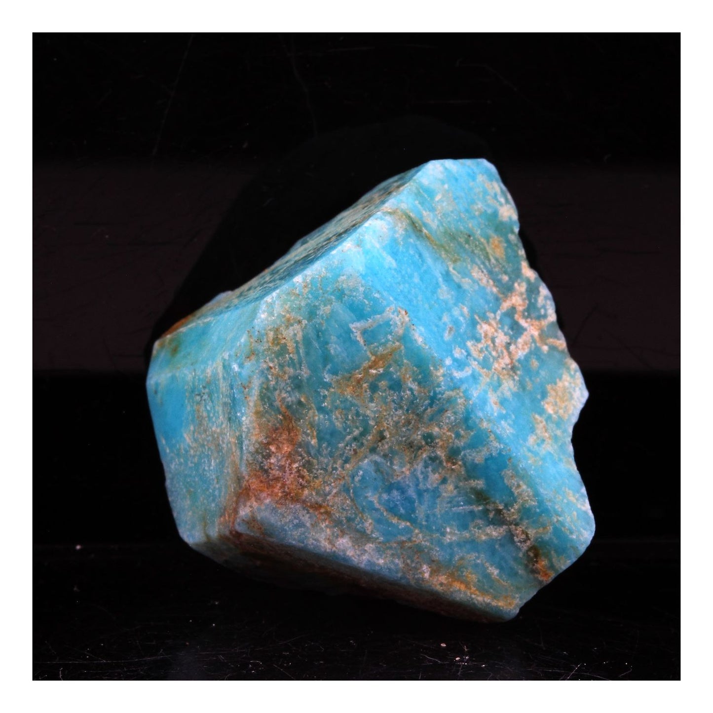 Amazonite. 83.0 carats. Konso, Southern Nations Nationalities and Peoples' Region, Ethiopie