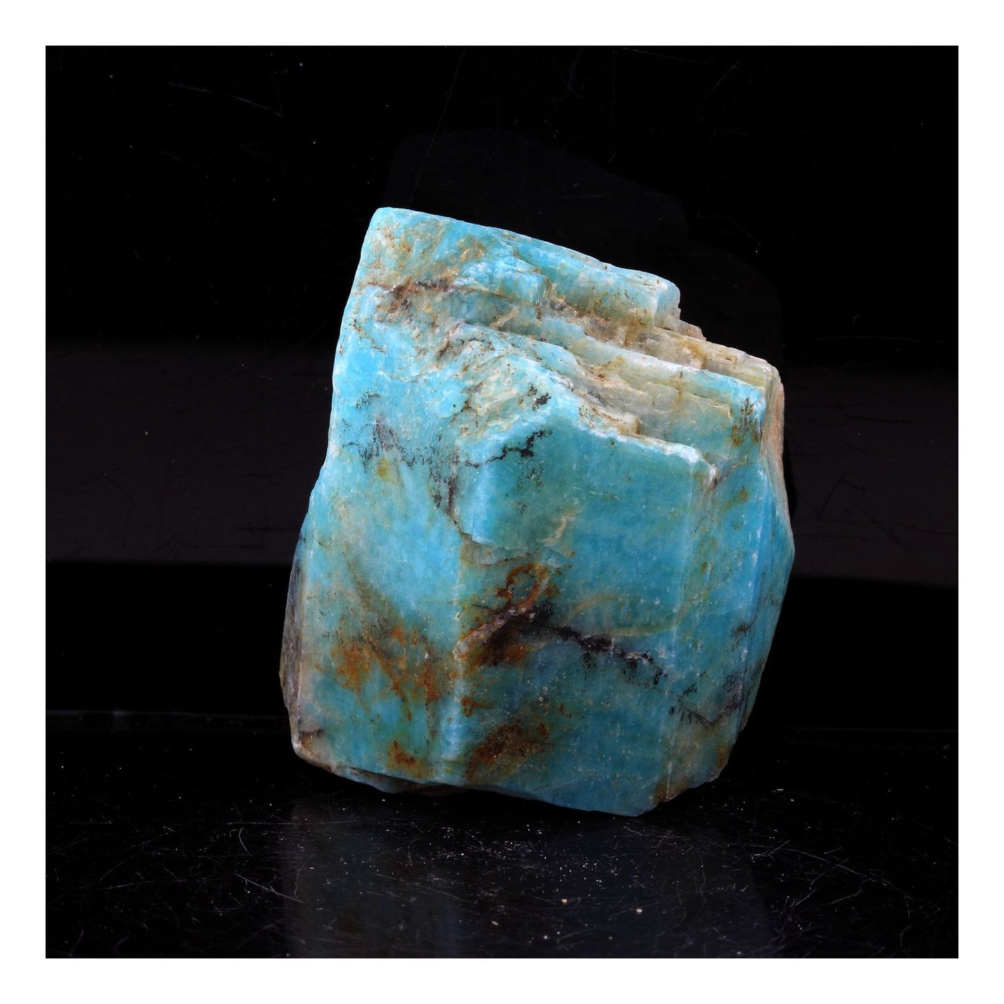 Amazonite. 183.5 carats. Konso, Southern Nations Nationalities and Peoples' Region, Ethiopie