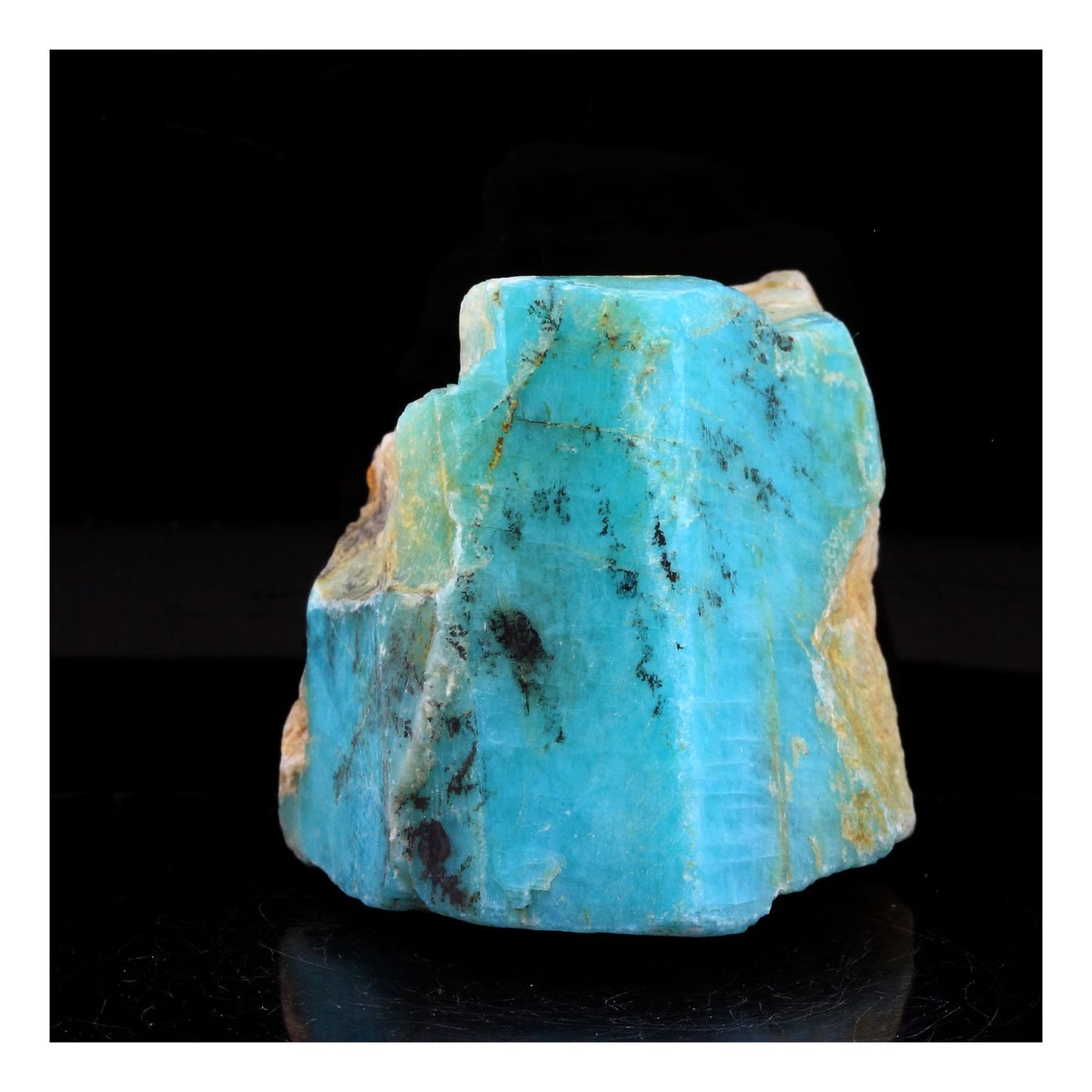 Amazonite. 344.0 carats. Konso, Southern Nations Nationalities and Peoples' Region, Ethiopie