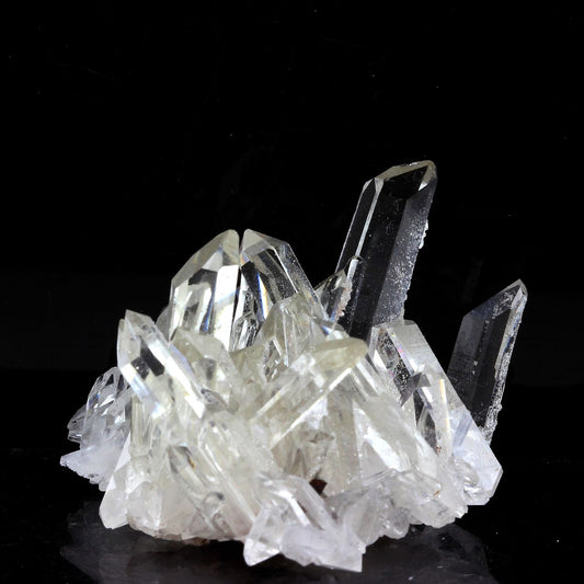 Quartz biterminé + Chalcopyrite. 198.5 carats. La Gardette Mine, Bourg d'Oisans, Isère, France