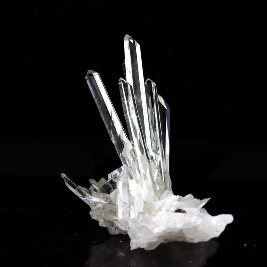 Quartz biterminé + Chalcopyrite. 104.0 carats. La Gardette Mine, Bourg d'Oisans, Isère, France