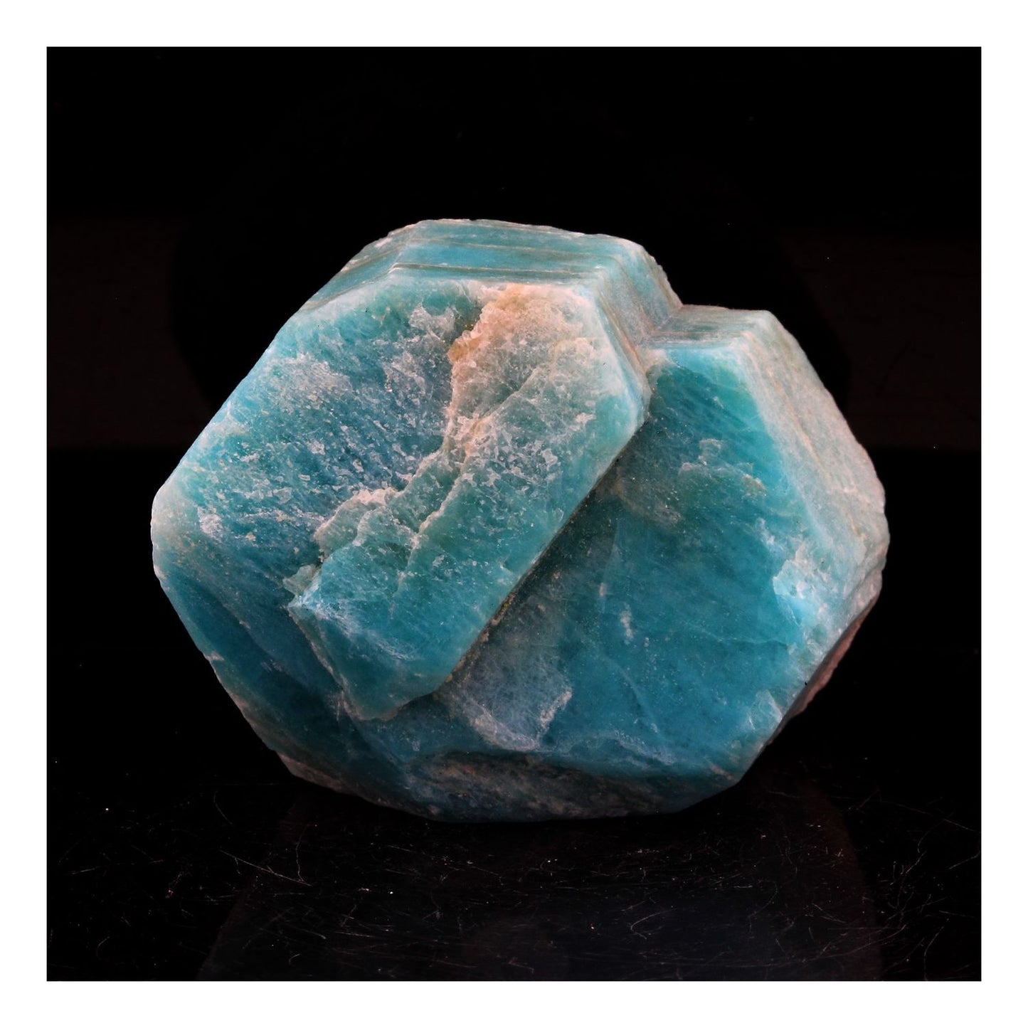 Amazonite. 155.5 carats. Konso, Southern Nations Nationalities and Peoples' Region, Ethiopie