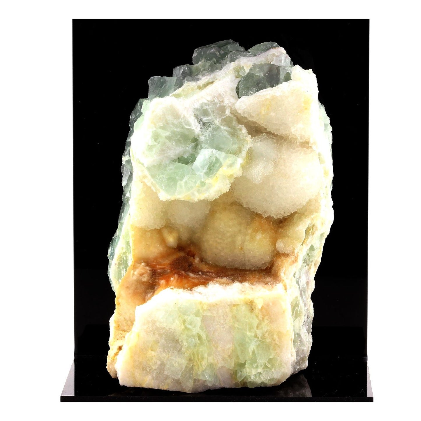 Fluorite + Quartz. 2382.30 carats. Marsanges Mine, Langeac, France