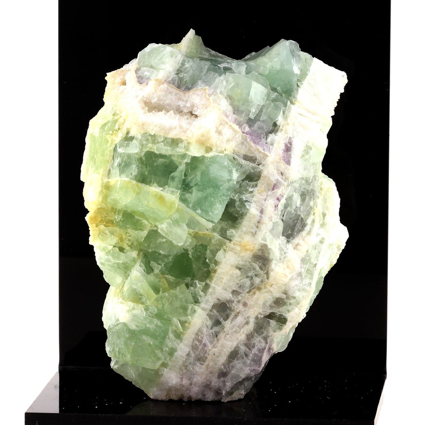 Fluorite + Quartz. 2625.0 carats. Marsanges Mine, Langeac, France