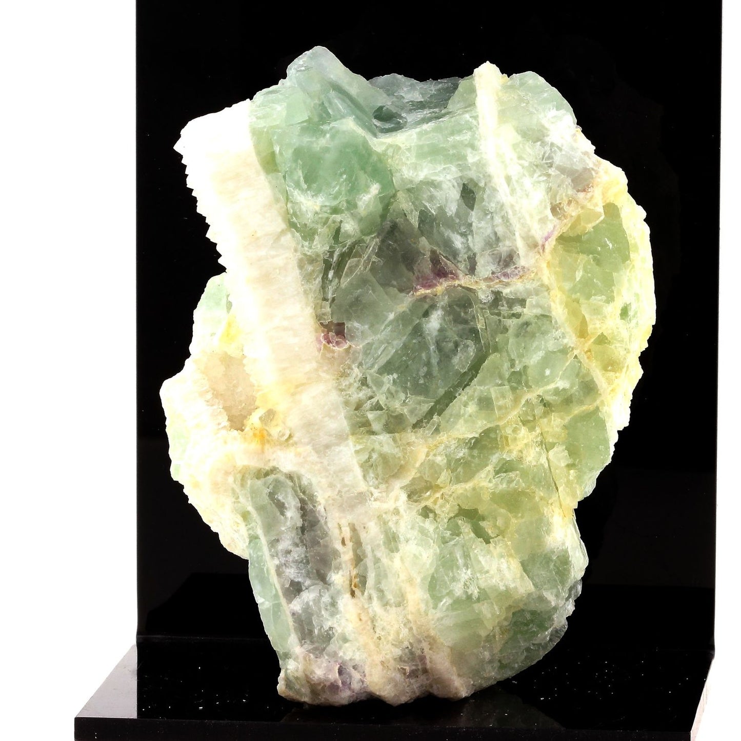 Fluorite + Quartz. 2625.0 carats. Marsanges Mine, Langeac, France