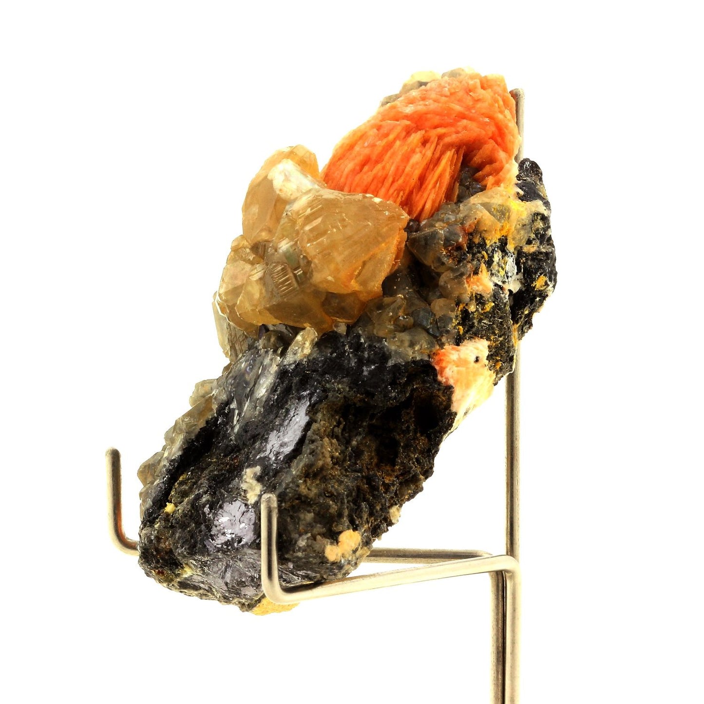 Cerusite, Baryte, Galène. 596.50 carats. Mibladen Mining District, Midelt, Maroc