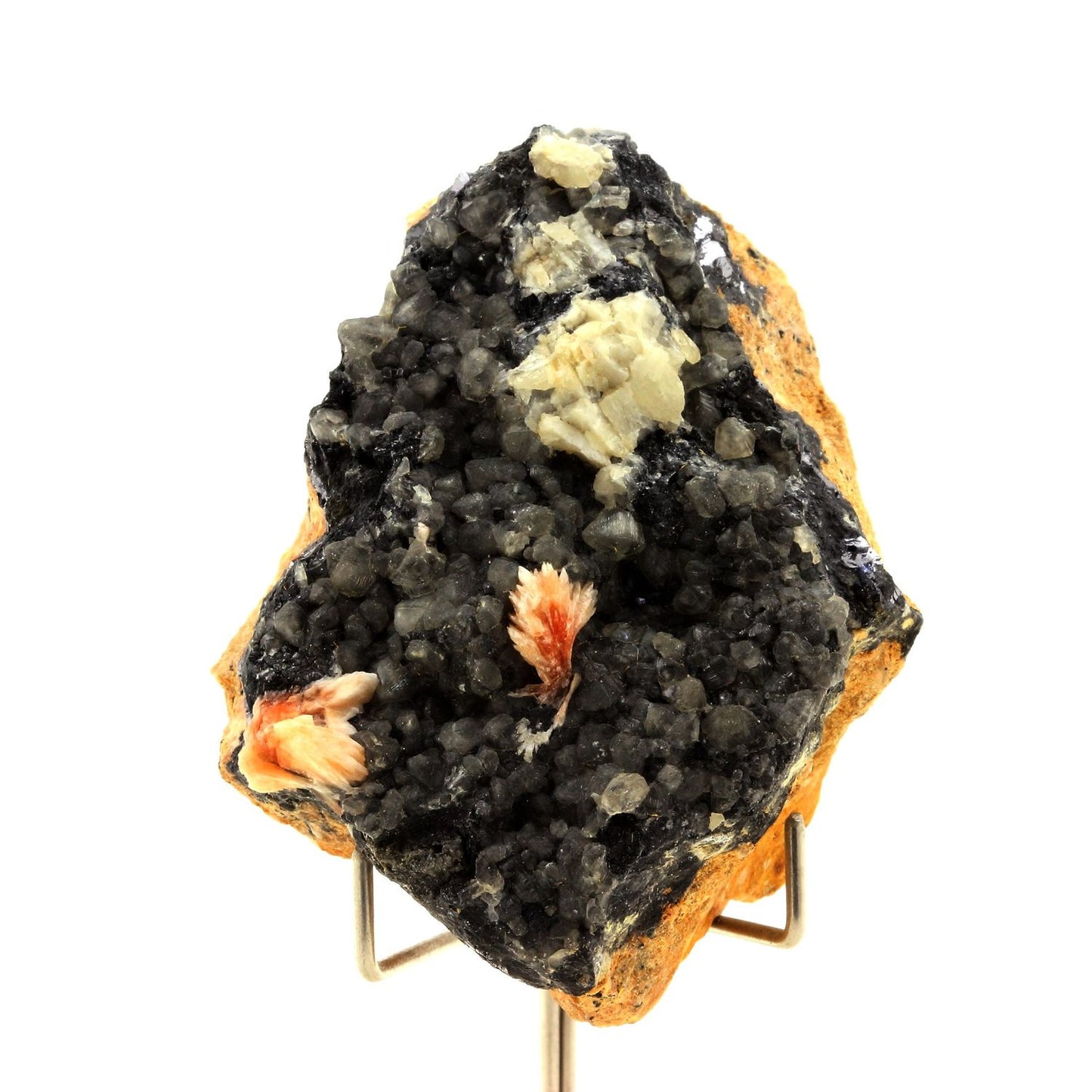 Cerusite, Baryte, Galène. 1108.70 carats. Mibladen Mining District, Midelt, Maroc
