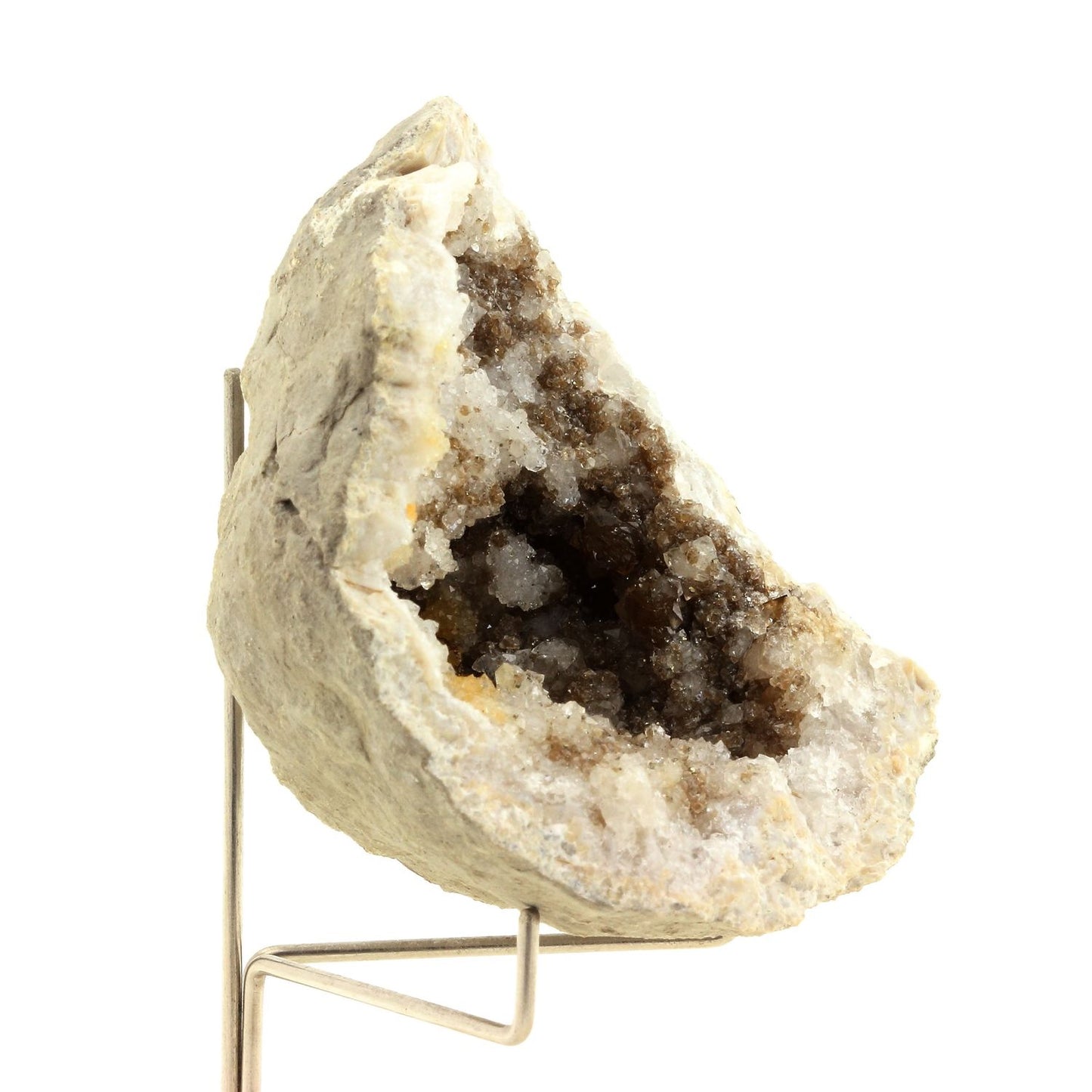 Quartz fumé + Goethite. 560.0 carats. Keokuk, Lee Co., Iowa, USA