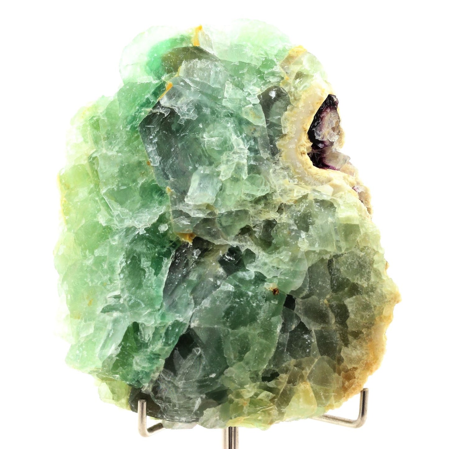 Fluorite. 2700.0 carats. Marsanges Mine, Langeac, France