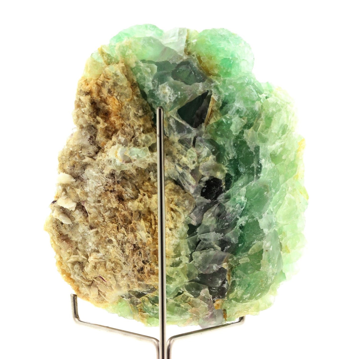 Fluorite. 2700.0 carats. Marsanges Mine, Langeac, France