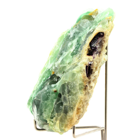 Fluorite. 2700.0 carats. Marsanges Mine, Langeac, France