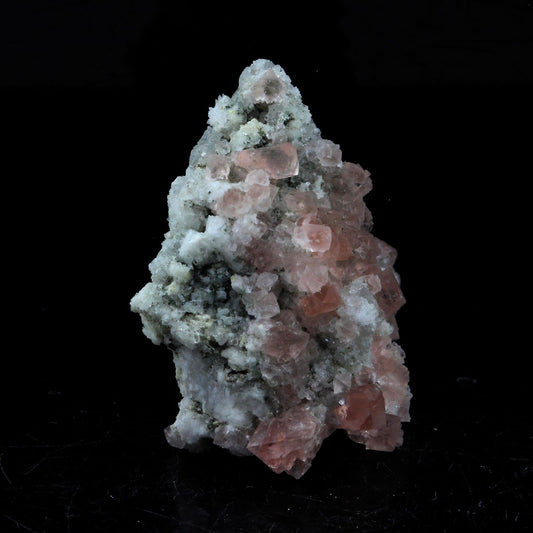 Fluorite Rose + Adulaire. 36.10 carats. Talèfre, Massif du Mont-Blanc, France