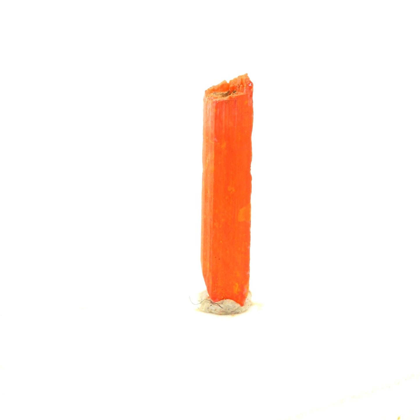 Crocoite. 1.50 carats. Adelaide Mine, Tasmania, Australie