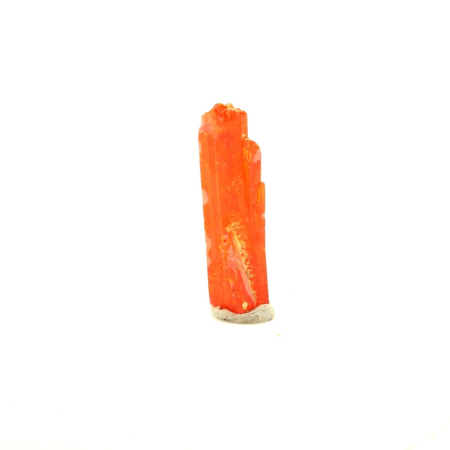 Crocoite. 1.15 carats. Adelaide Mine, Tasmania, Australie