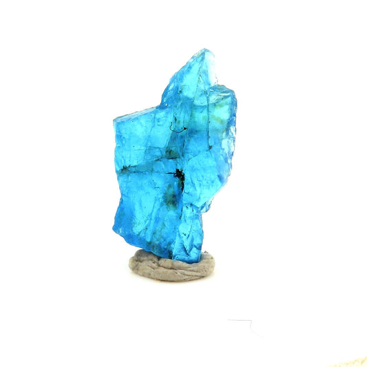 Apatite bleu neon. 1.40 carats. Betroka, Anosy, Madagascar