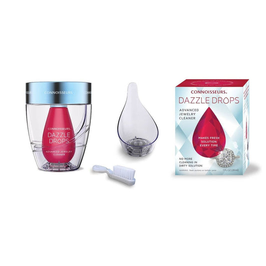 Nettoyant pour bijoux. Advanced Dazzle Drops. Connoisseurs.