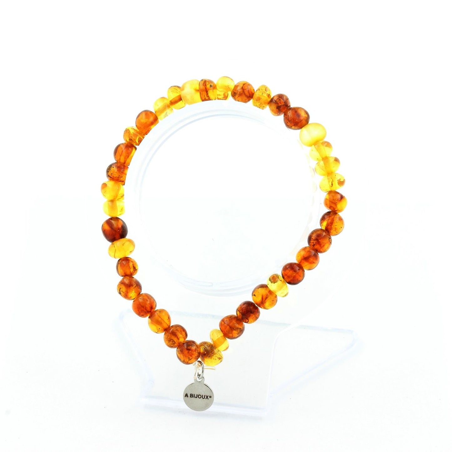 Ambre véritable de la mer Baltique. Bracelet Perles naturelles