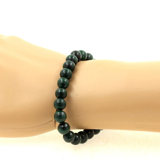 Malachite du Congo. Bracelet Perles