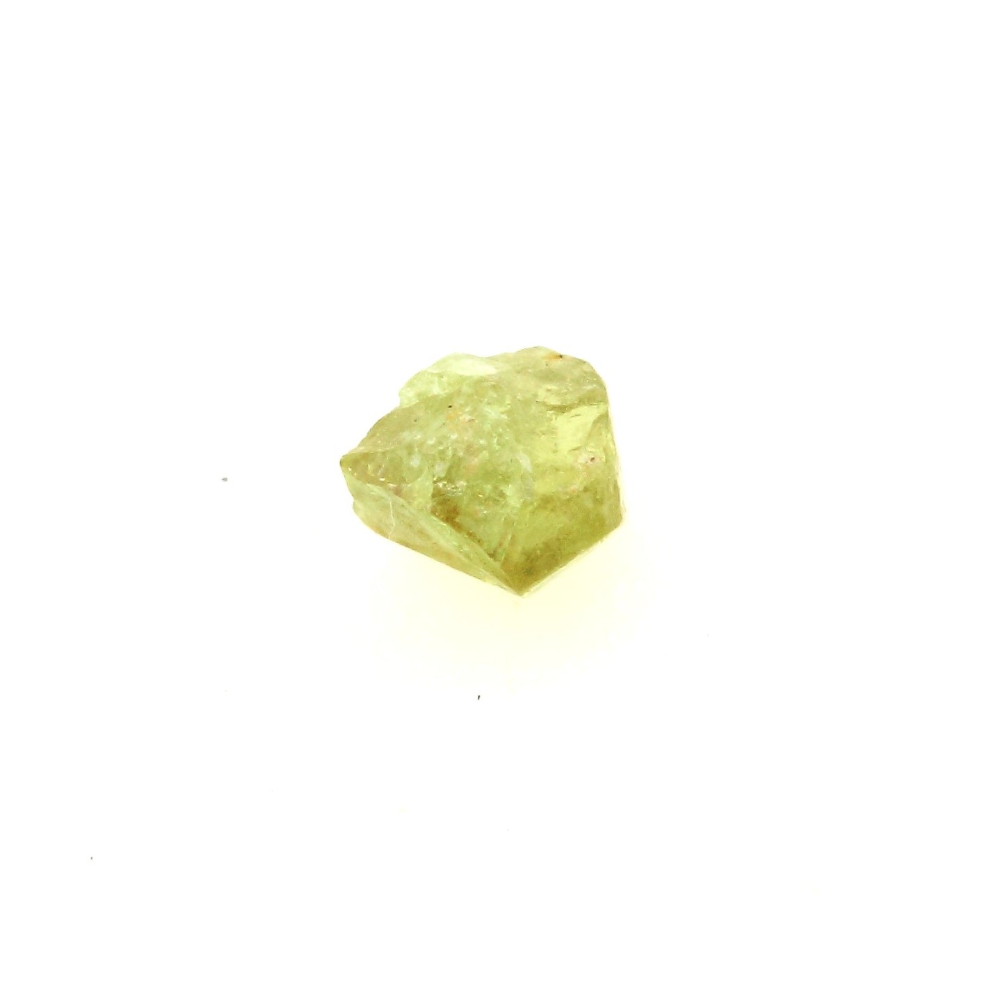 Grenat démantoïde. 0.130 carats. Malenco Valley, Lombardy, Italie