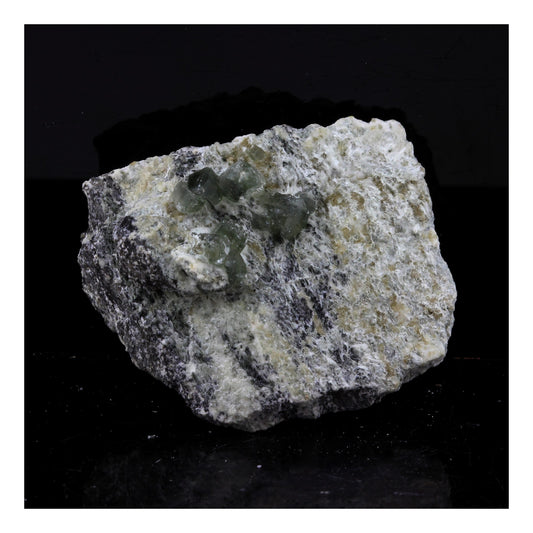 Prehnite. 80.0 carats. La Combe de la Selle, St Christophe-en-Oisans, Isère, France