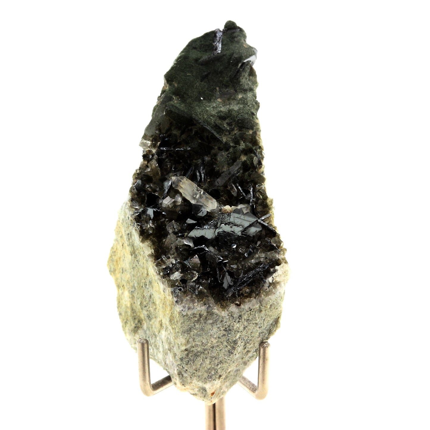 Hematite + Quartz. 116.0 carats. Clot, Saint Christophe-en-Oisans, France