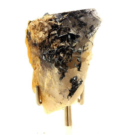 Hematite + Quartz. 198.5 carats. Clot, Saint Christophe-en-Oisans, France