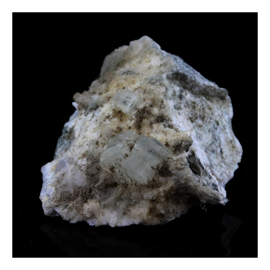 Prehnite. 41.0 carats. La Combe de la Selle, Bourg d'Oisans, France