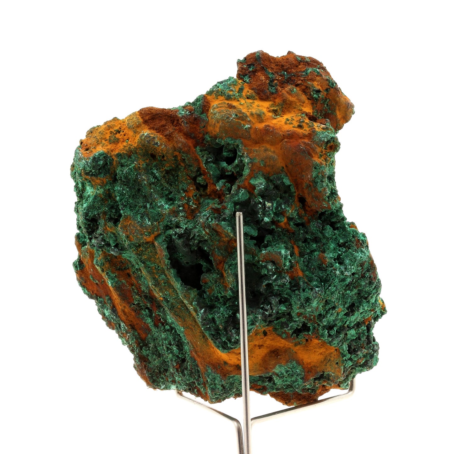 Malachite. 1316.0 carats. Luiswishi Mine, Lubumbashi, RD Congo