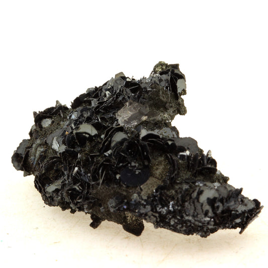 Hematite + Quartz. 38.0 carats. Saint Christophe en Oisans, France