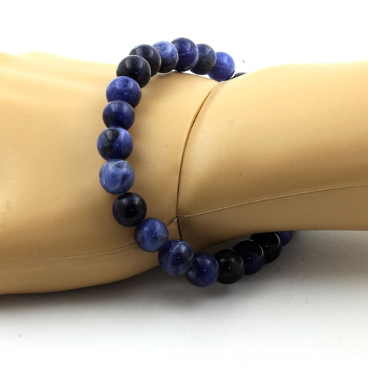 Sodalite. Bracelet en Perles naturelles