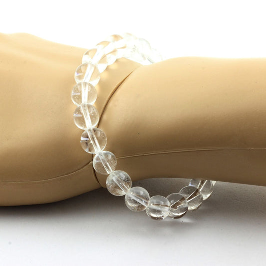 Quartz. Bracelet en Perles naturelles