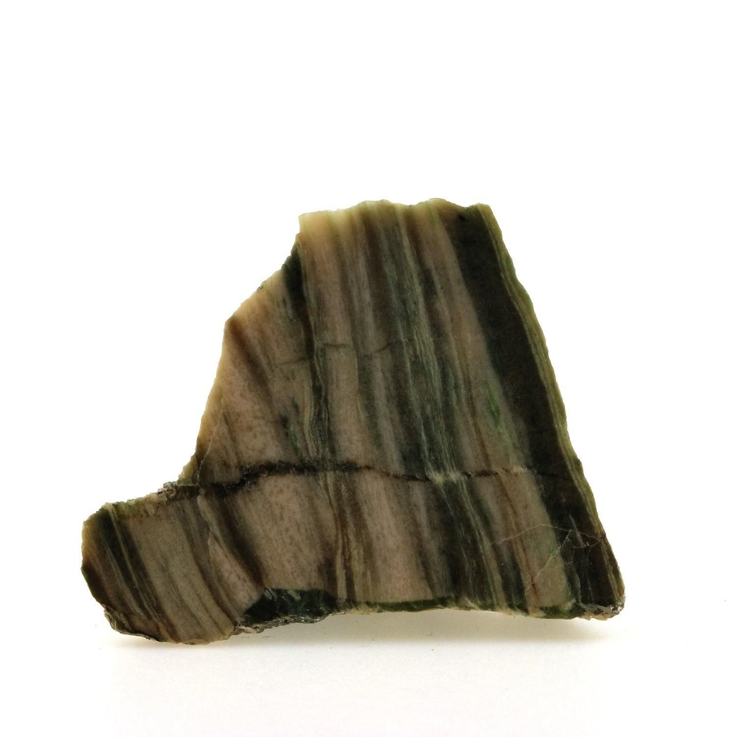 Rodingite à hydrogrossulaire, Diopside et Chlorite. 235.9 carats, Canari, Corse, France