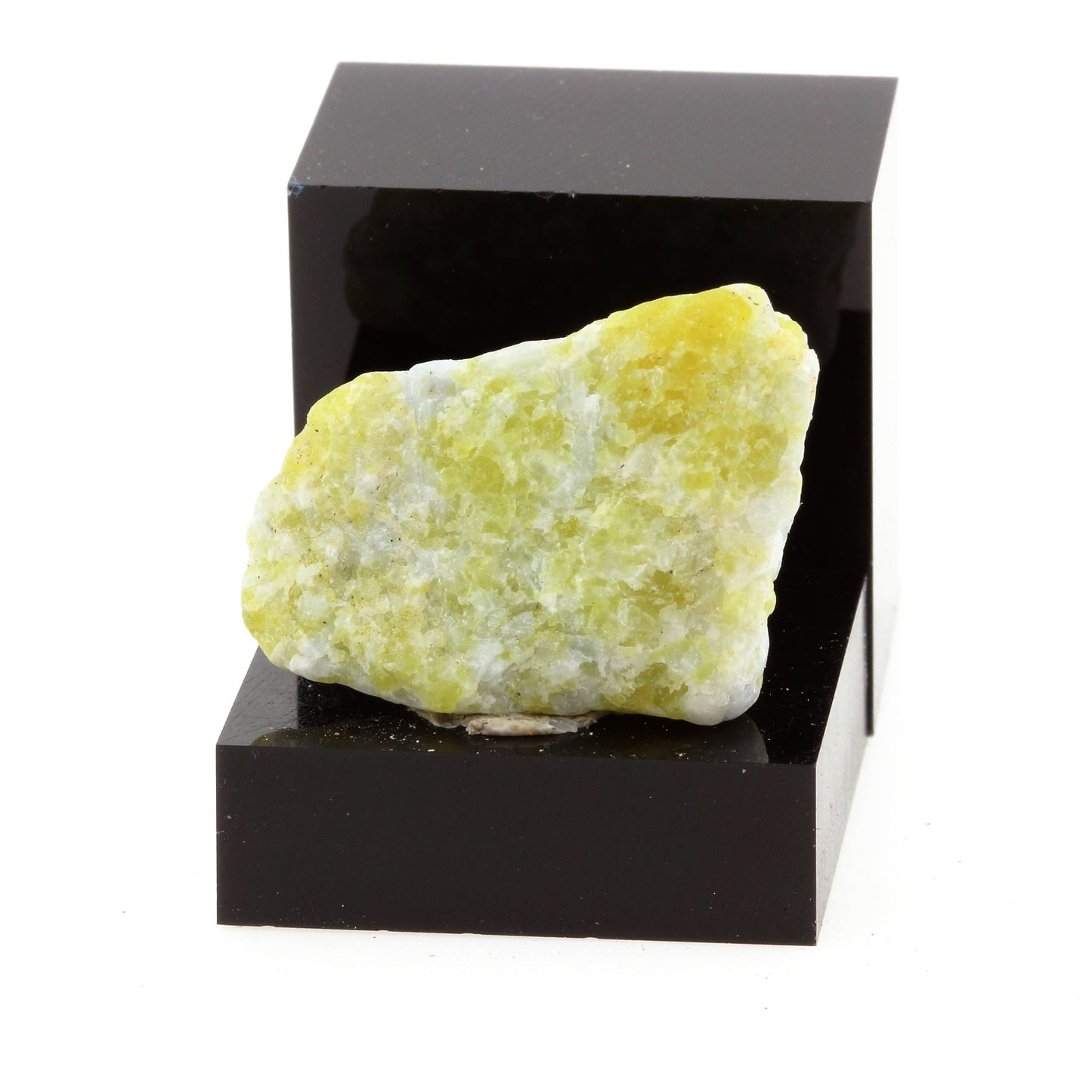 Calcite + Epidote. 31.9 carats. Marmora, Ontario, Canada