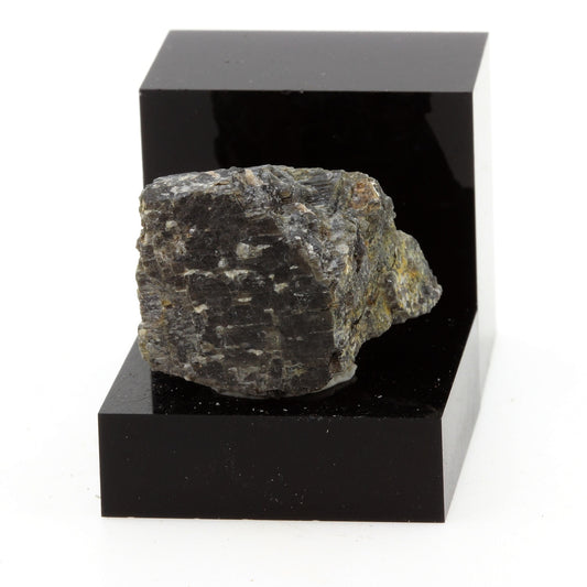Titanian Augite. 50.5 carats.  Oka, Québec, Canada
