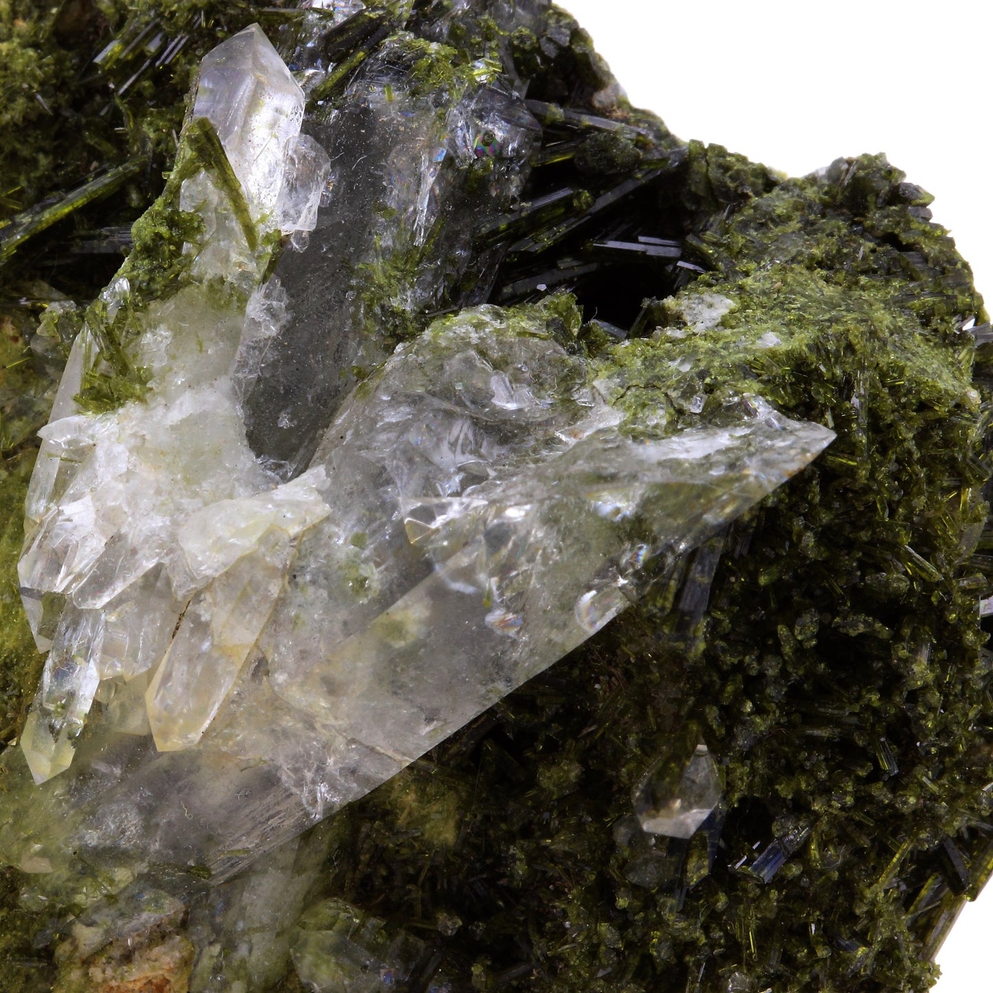 Epidote + Quartz. 450.9 carats. Cornillon, Bourg d'Oisans, Isère, France