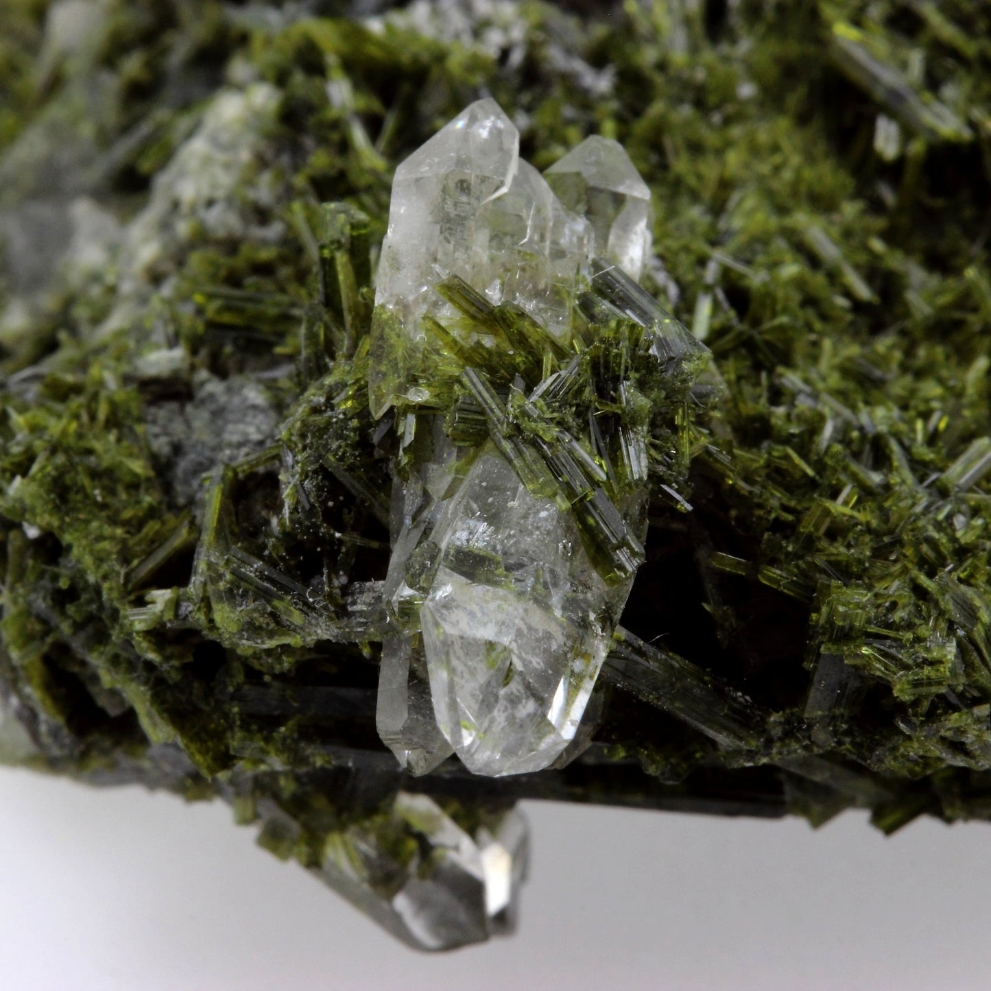 Epidote + Quartz. 605.5 carats. Cornillon, Bourg d'Oisans, Isère, France