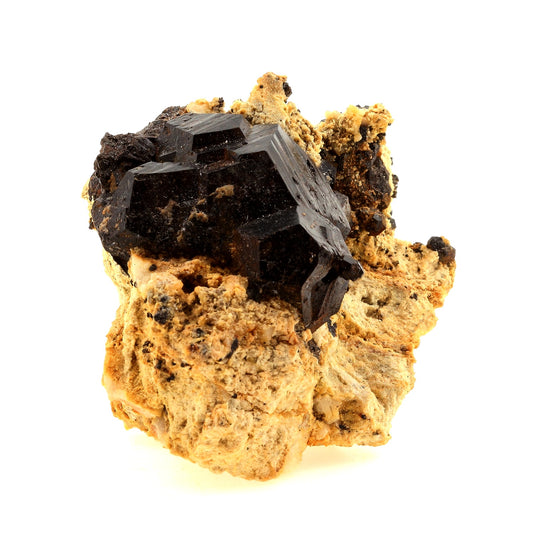 Goethite après Pyrite. 627.9 carats. Cuneo Province, Piedmont, Italie